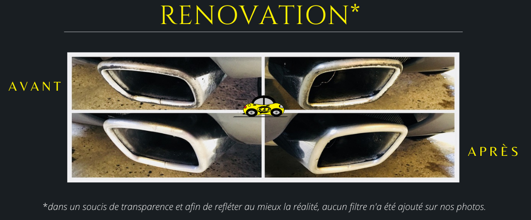 Rénovation d'échappements