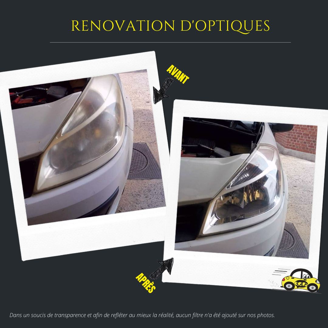 Rénovation d'optiques