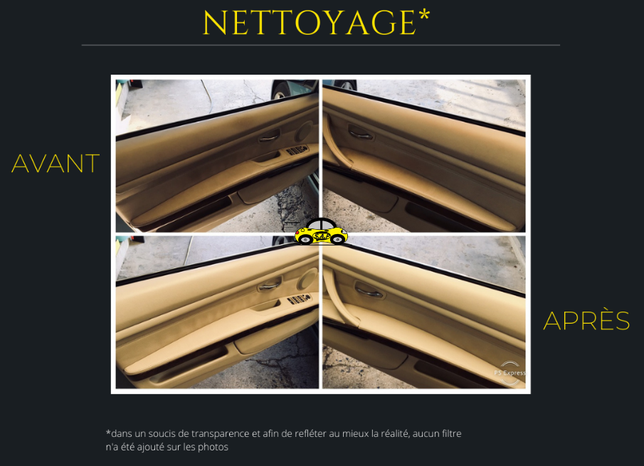 Nettoyage BMW série 3 e93